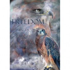 CAROL CAVALARIS GREETING CARD Spirit of the Hawk